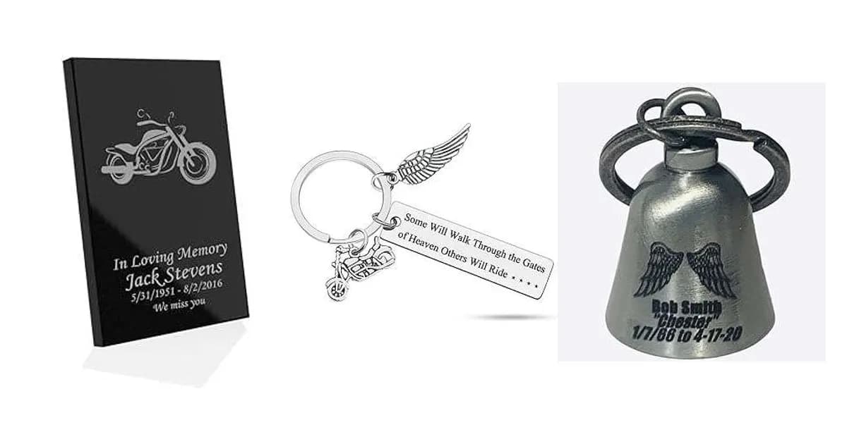 Image that represents the product page Motorcycle Memorial Gifts inside the category celebrations.