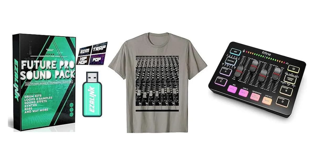 Image that represents the product page Music Producer Gifts inside the category music.