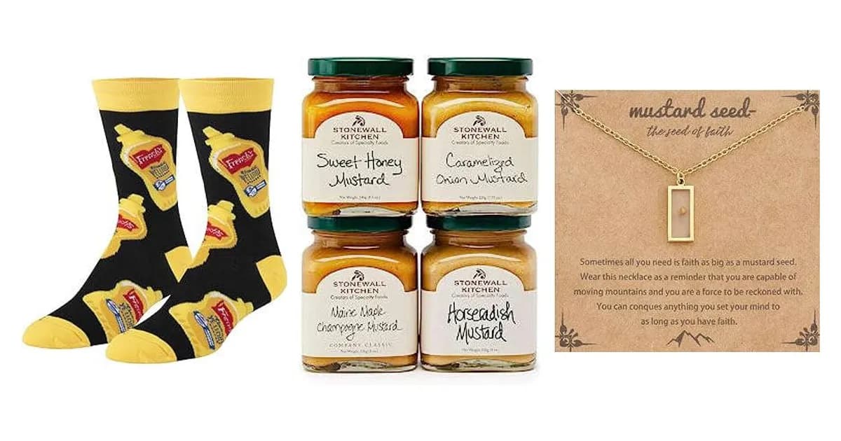 Image that represents the product page Mustard Gifts inside the category celebrations.