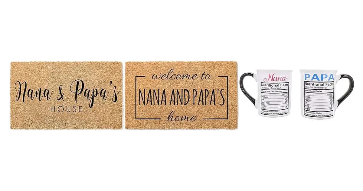 Image that represents the product page Nana And Papa Gifts inside the category family.