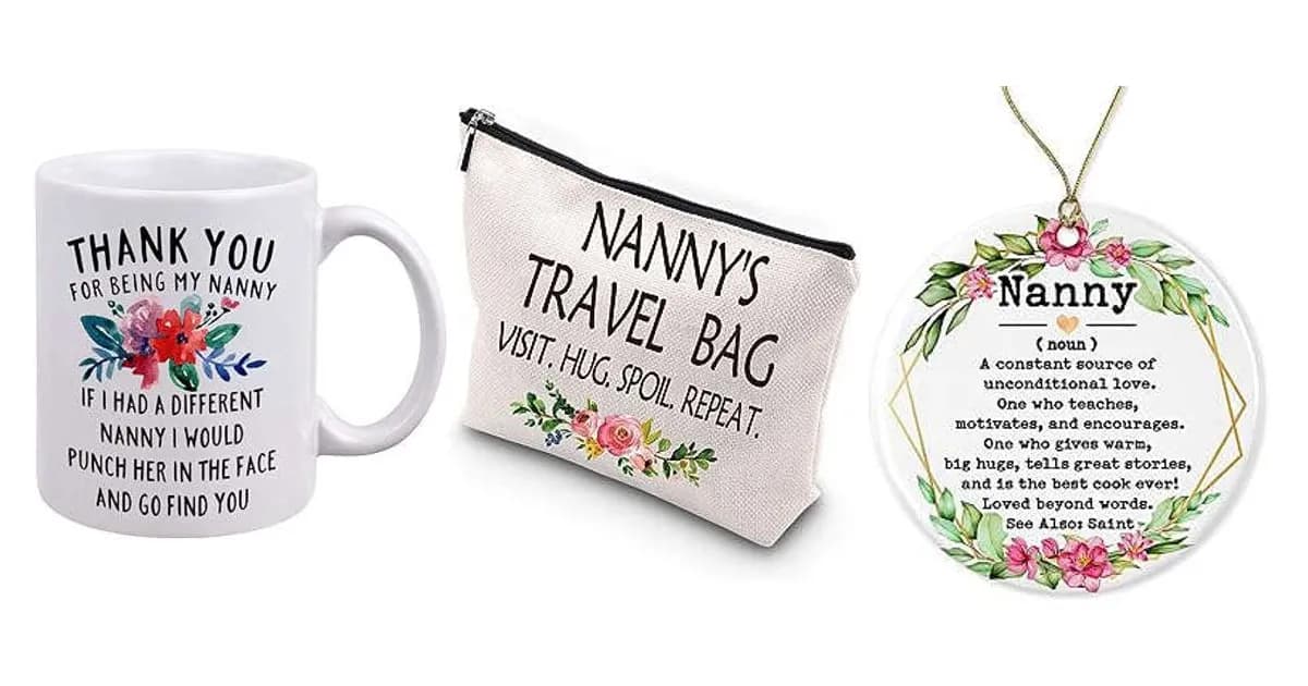 Image that represents the product page Nanny Christmas Gifts inside the category thanks.