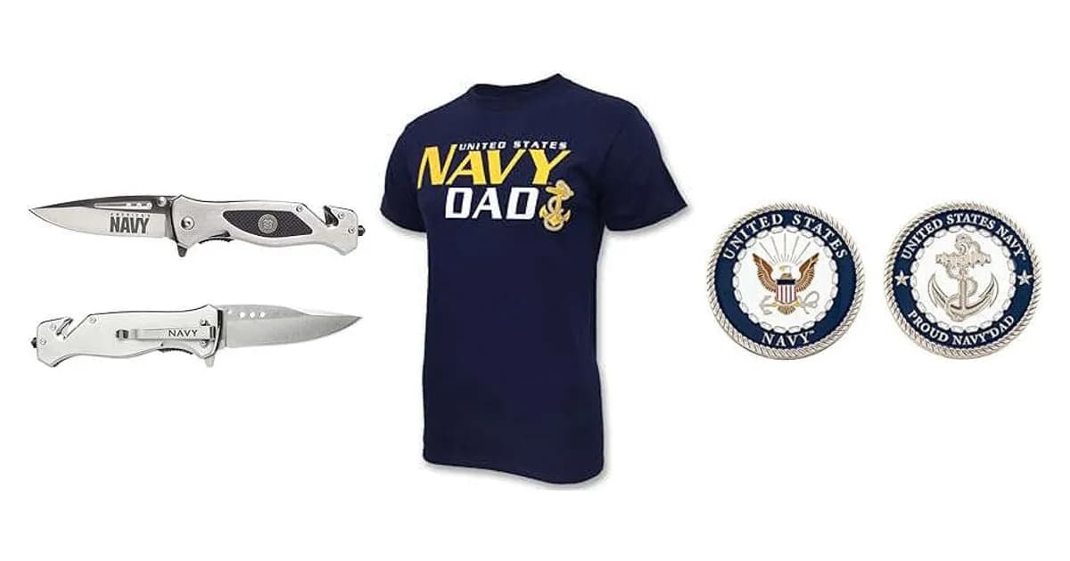 Image that represents the product page Navy Dad Gifts inside the category family.