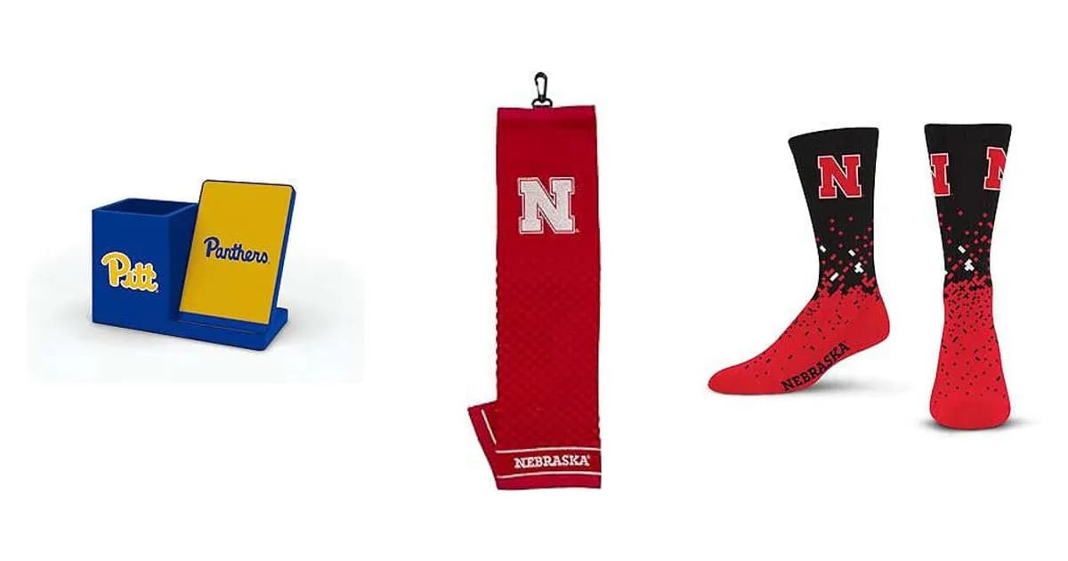 Image that represents the product page Nebraska Cornhuskers Gifts inside the category accessories.
