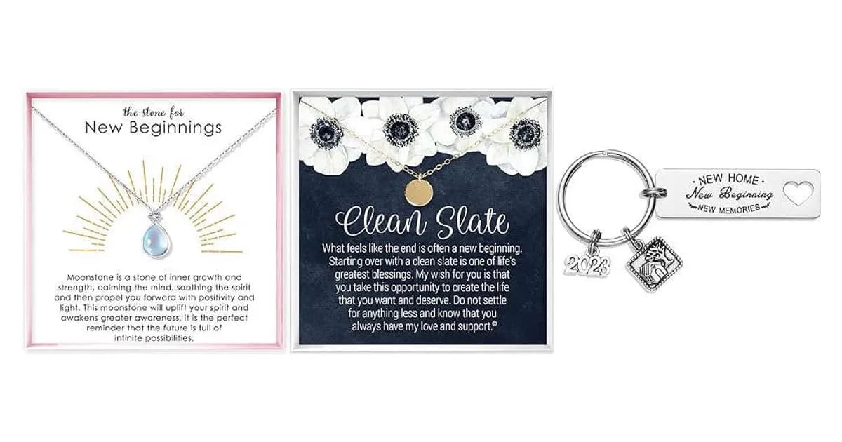 Image that represents the product page New Beginnings Gifts For Her inside the category celebrations.