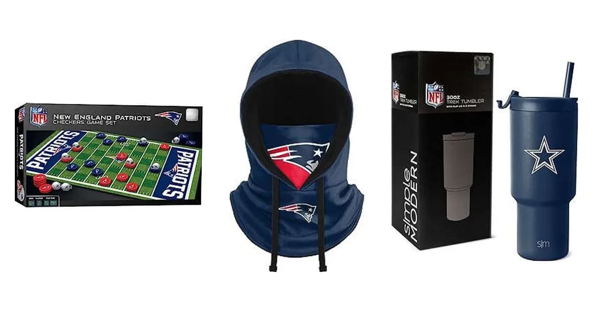 Image that represents the product page New England Patriots Gifts Ideas inside the category hobbies.
