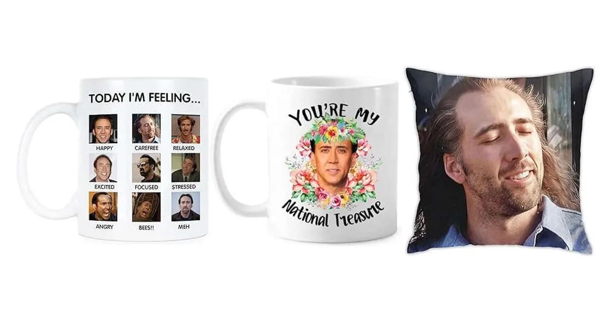Image that represents the product page Nicholas Cage Gifts inside the category entertainment.