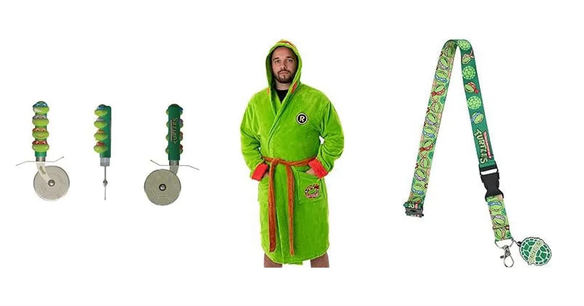 Image that represents the product page Ninja Turtle Gifts For Adults inside the category entertainment.