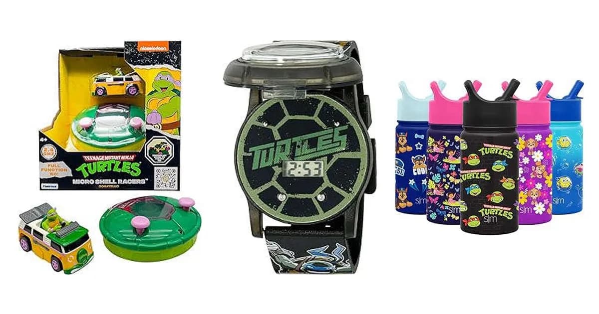 Image that represents the product page Ninja Turtle Gifts inside the category entertainment.