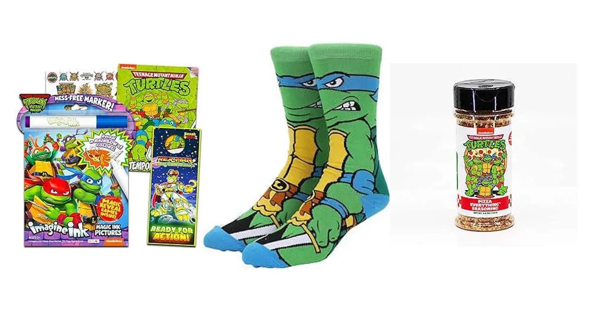 Image that represents the product page Ninja Turtles Gifts inside the category entertainment.