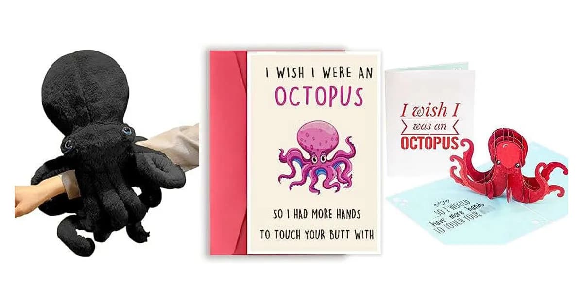 Image that represents the product page Octopus Gifts For Her inside the category accessories.