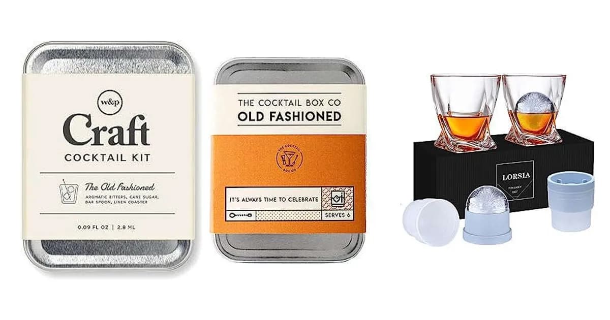 Image that represents the product page Old Fashioned Cocktail Gifts inside the category celebrations.