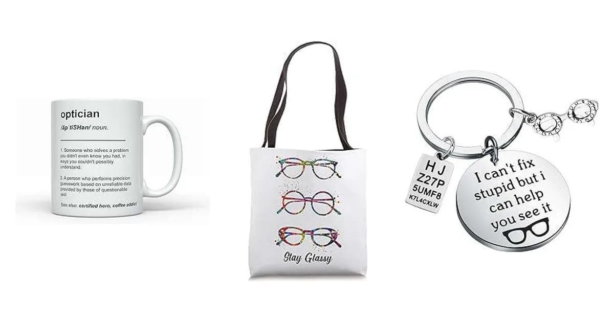 Image that represents the product page Optician Gifts inside the category professions.