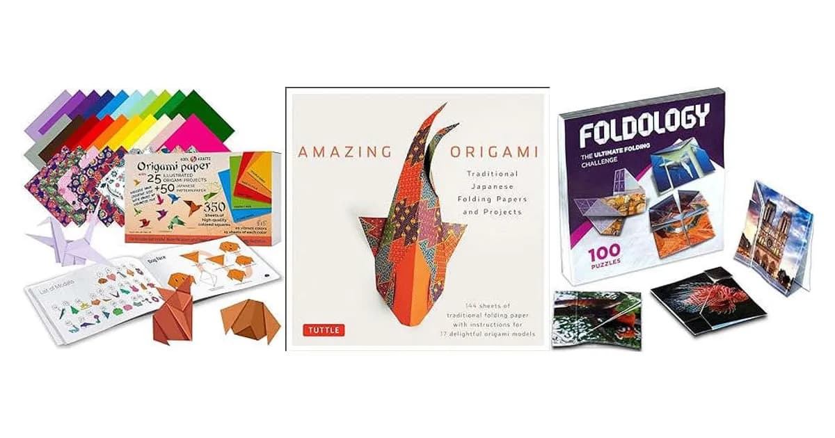Image that represents the product page Origami Gifts inside the category hobbies.