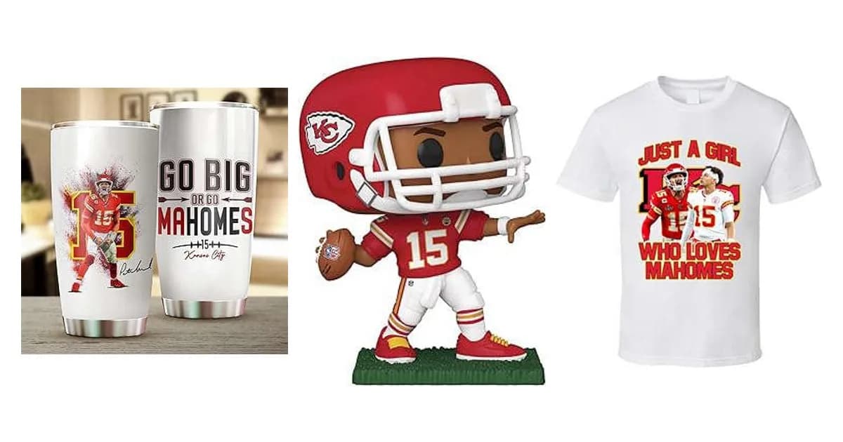 Image that represents the product page Patrick Mahomes Gifts inside the category entertainment.