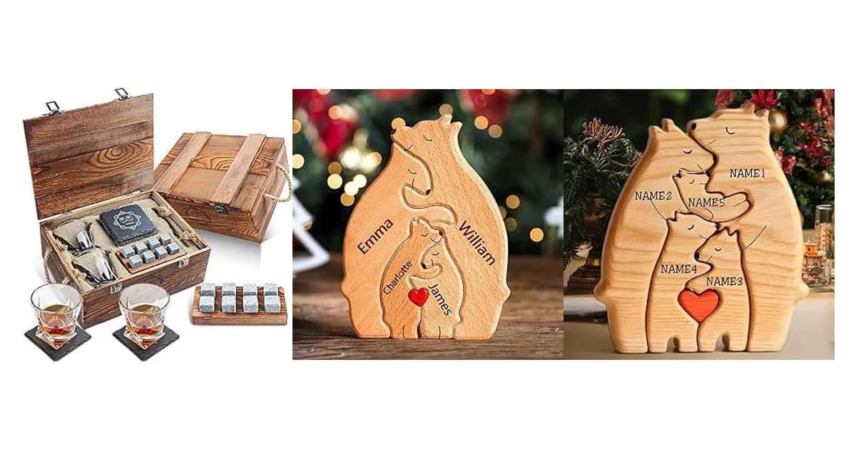 Image that represents the product page Personalised Wooden Gifts inside the category house.