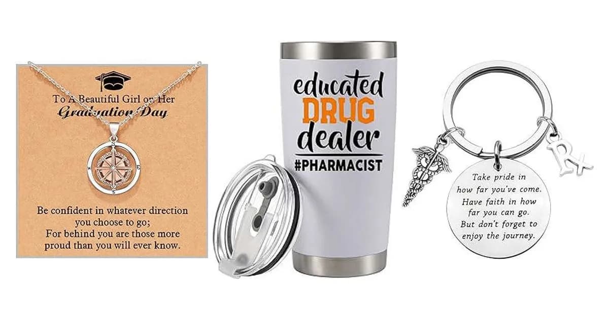 Image that represents the product page Pharmacy Graduation Gifts inside the category professions.