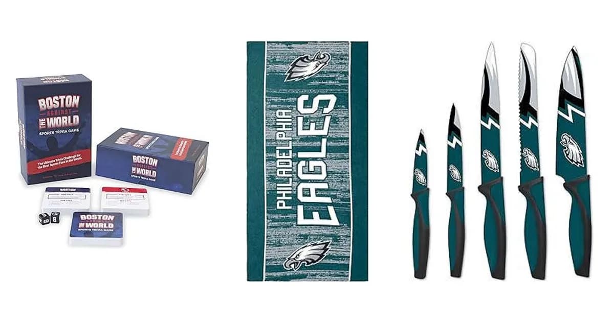 Image that represents the product page Philadelphia Eagles Gifts inside the category hobbies.