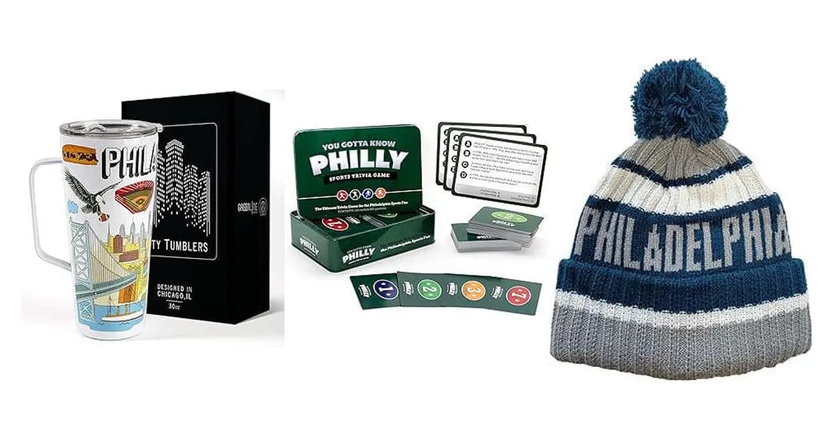 Image that represents the product page Philadelphia Themed Gifts inside the category celebrations.