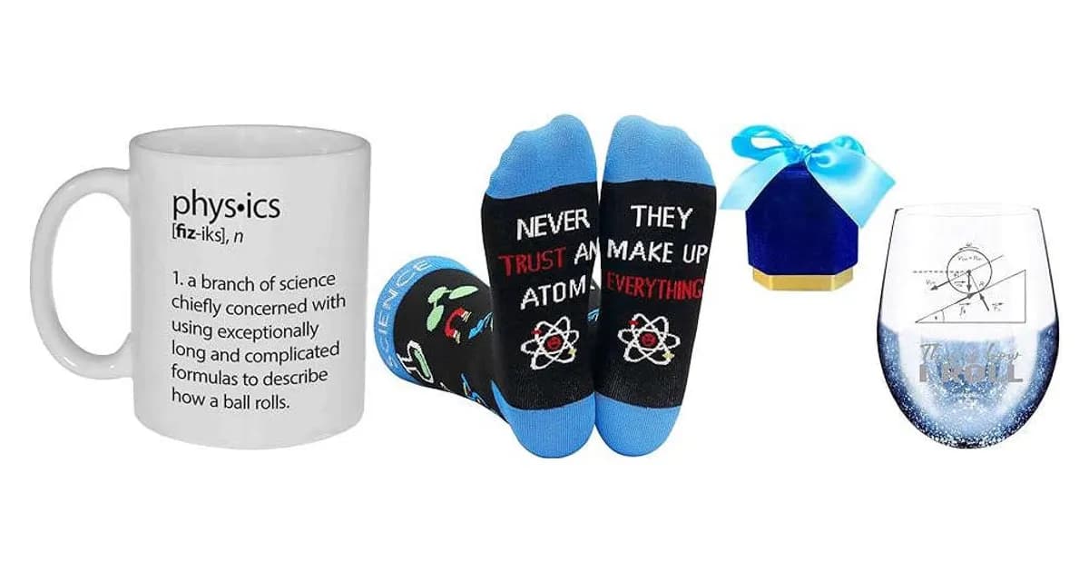 Image that represents the product page Physics Teacher Gifts inside the category professions.