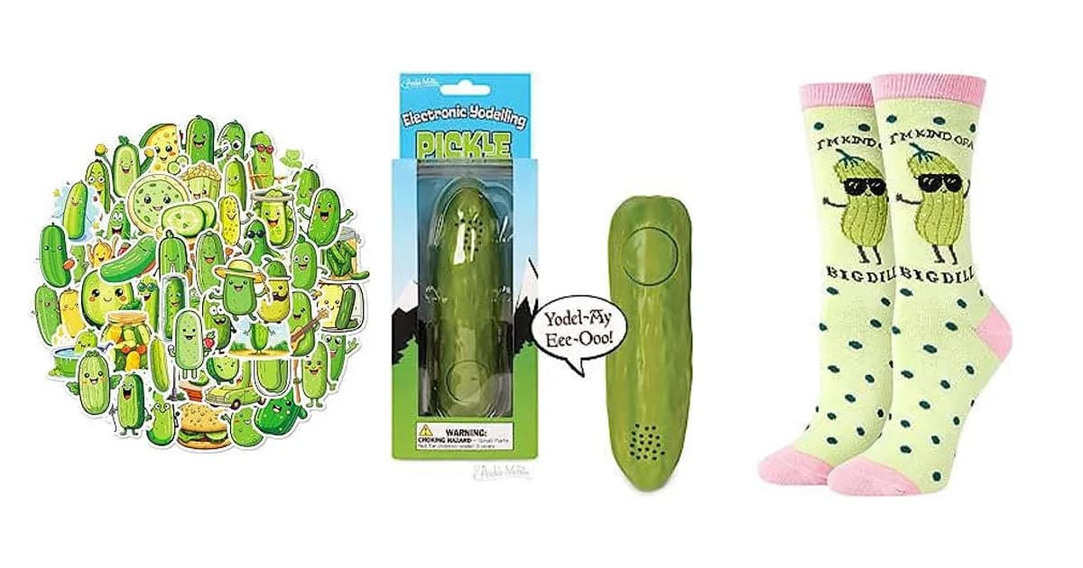 Image that represents the product page Pickle Gag Gifts inside the category celebrations.