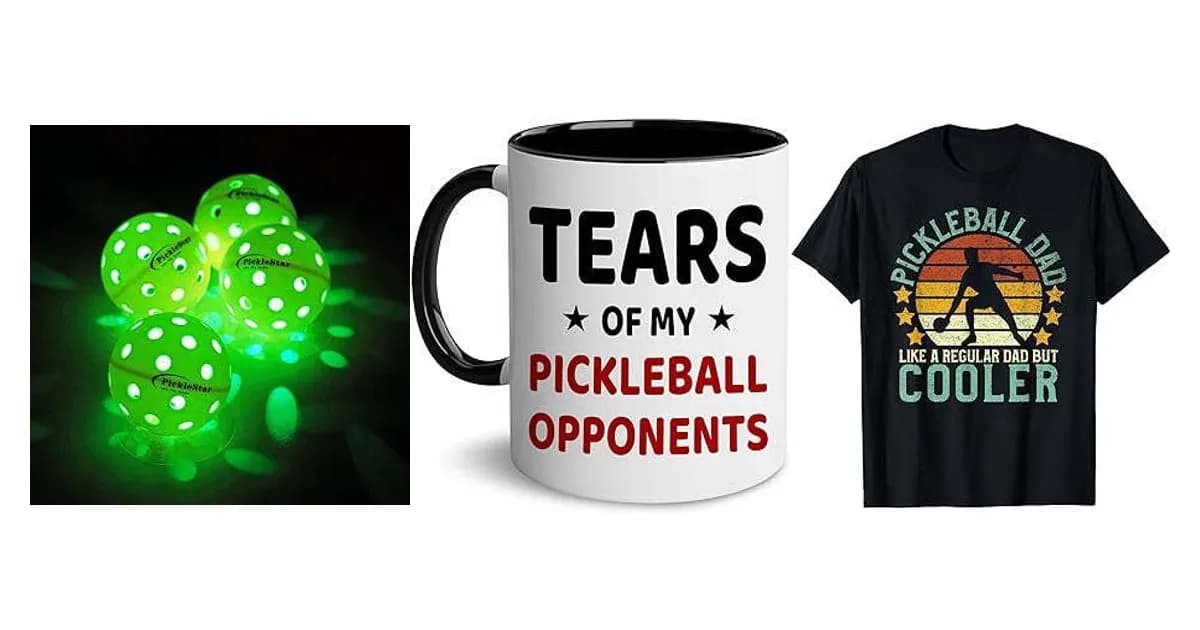 Image that represents the product page Pickleball Gifts For Dad inside the category hobbies.