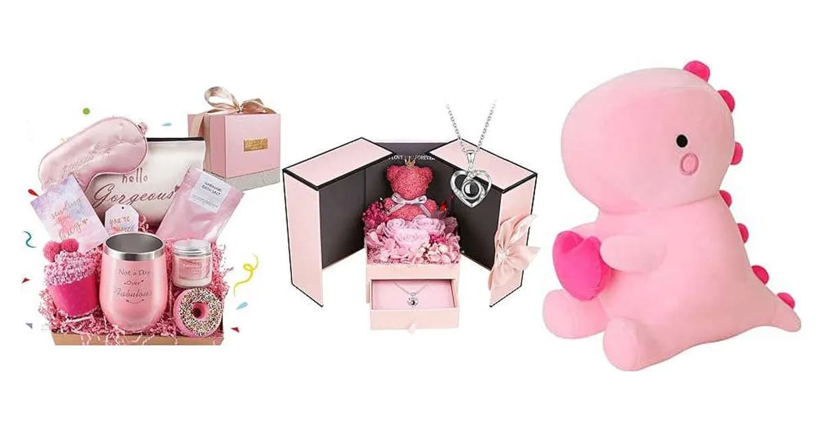 Image that represents the product page Pink Gifts For Girlfriend inside the category celebrations.