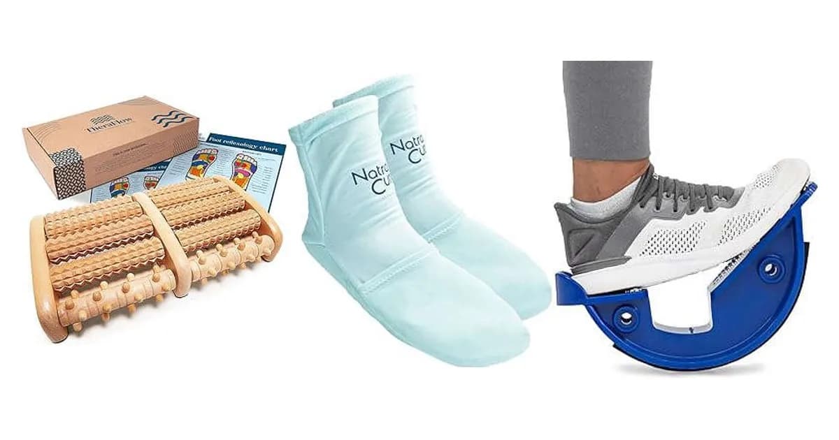 Image that represents the product page Plantar Fasciitis Gifts inside the category wellbeing.