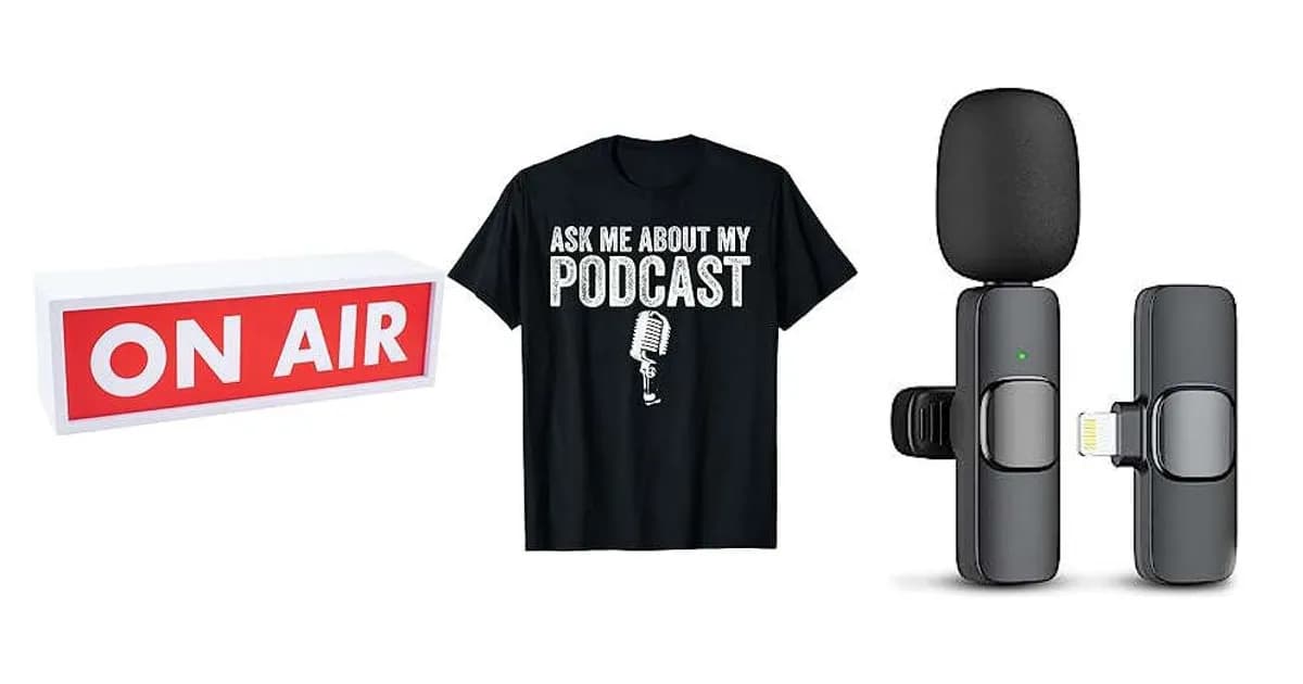 Image that represents the product page Podcast Gifts inside the category entertainment.