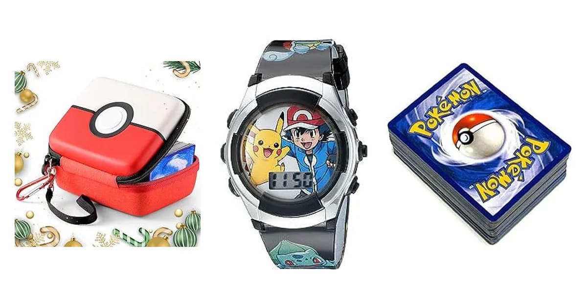 Pokemon Gifts For Boys