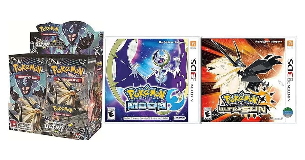 Image that represents the product page Pokemon Ultra Moon Gifts inside the category entertainment.