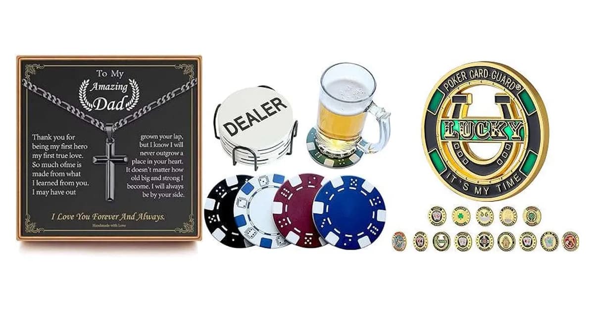 Image that represents the product page Poker Gifts For Dad inside the category hobbies.