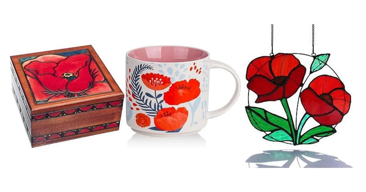 Image that represents the product page Poppy Flower Gifts inside the category celebrations.