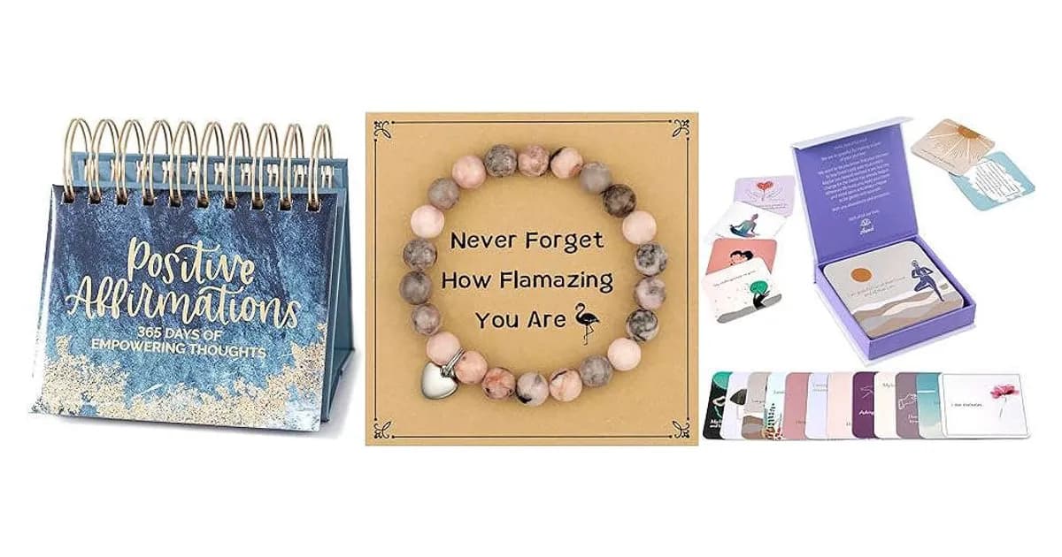 Image that represents the product page Positive Affirmation Gifts inside the category wellbeing.