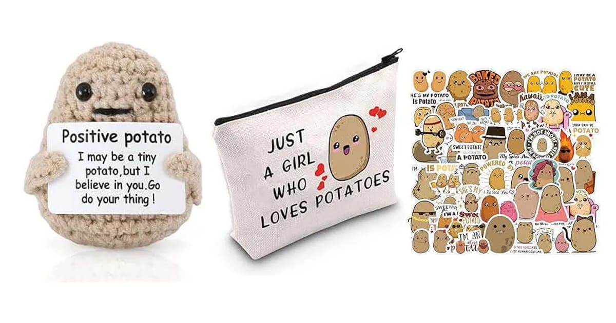 Image that represents the product page Potato Themed Gifts inside the category house.