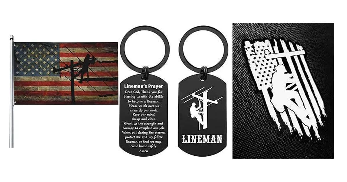 Image that represents the product page Power Lineman Gifts inside the category professions.