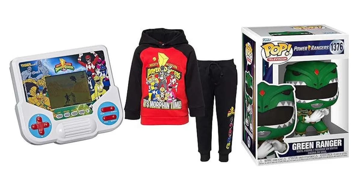 Image that represents the product page Power Rangers Gifts inside the category entertainment.