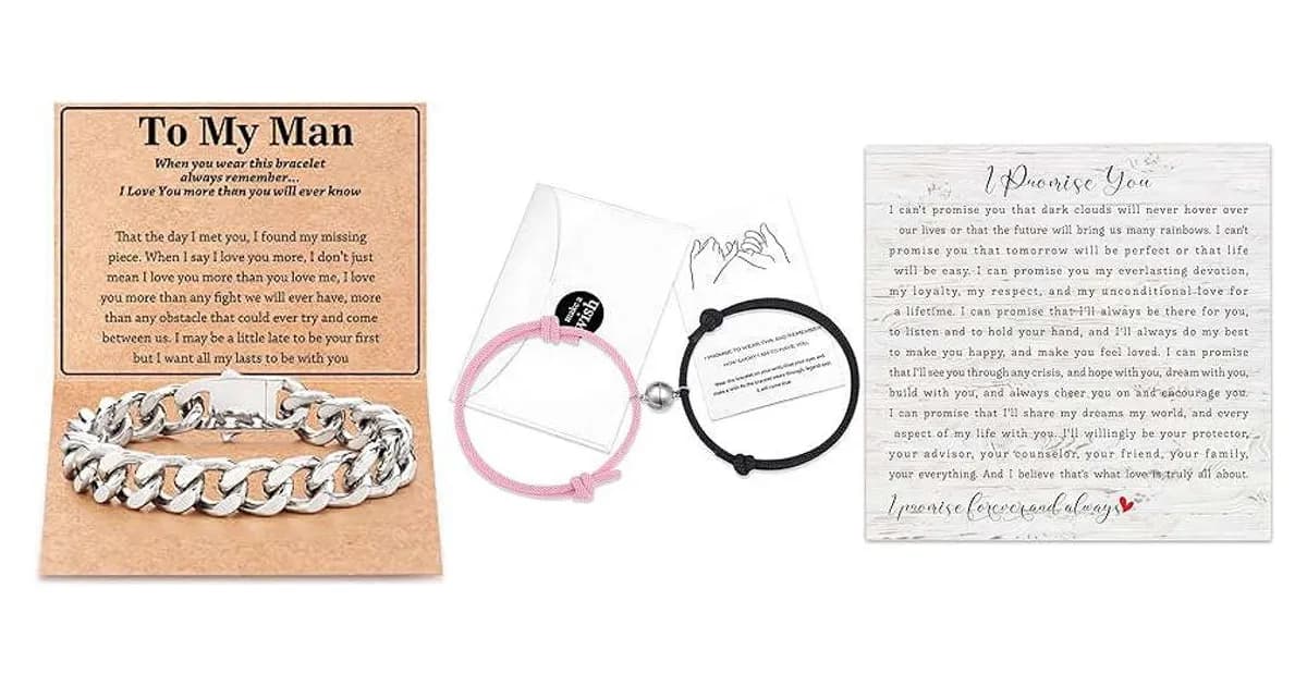 Image that represents the product page Promise Gifts For Boyfriend inside the category occasions.