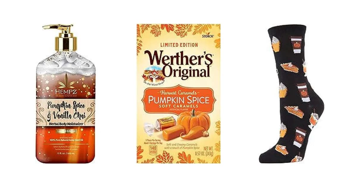 Image that represents the product page Pumpkin Spice Gifts inside the category celebrations.