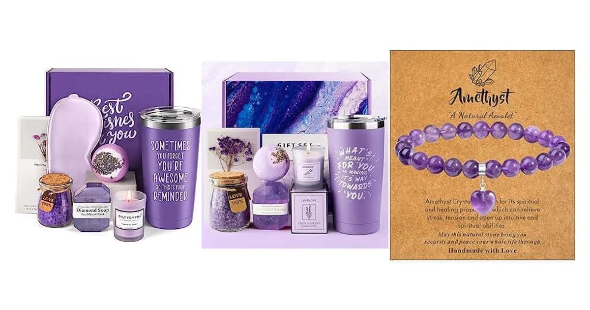 Image that represents the product page Purple Christmas Gifts inside the category celebrations.