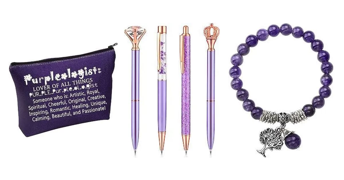 Image that represents the product page Purple Items For Gifts inside the category occasions.