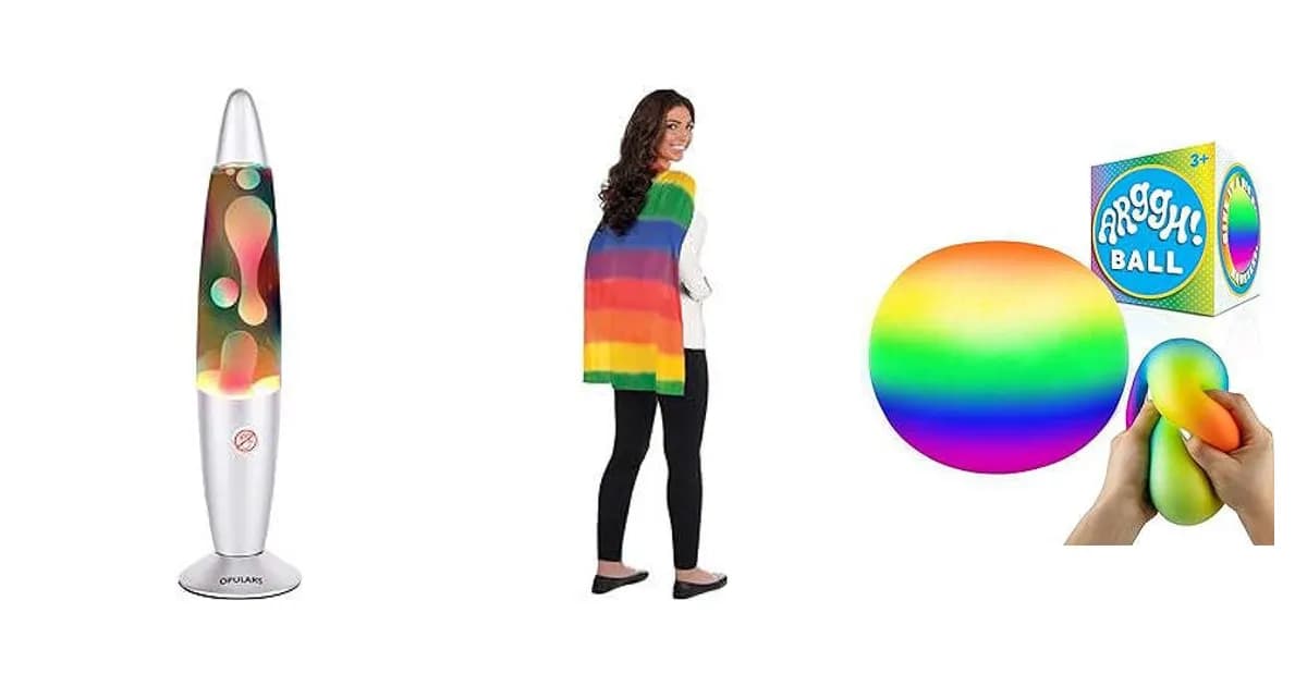 Image that represents the product page Rainbow Gifts For Adults inside the category celebrations.