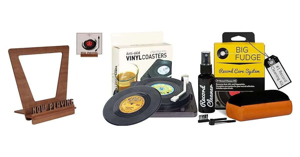 Image that represents the product page Record Player Gifts inside the category music.