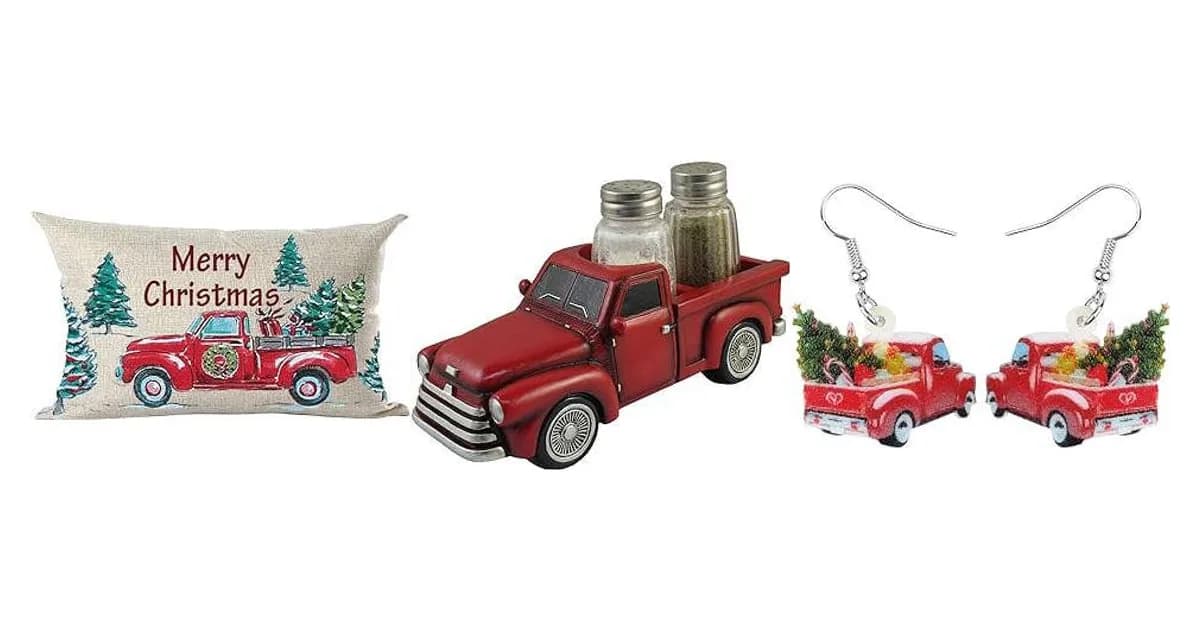 Image that represents the product page Red Truck Gifts inside the category hobbies.