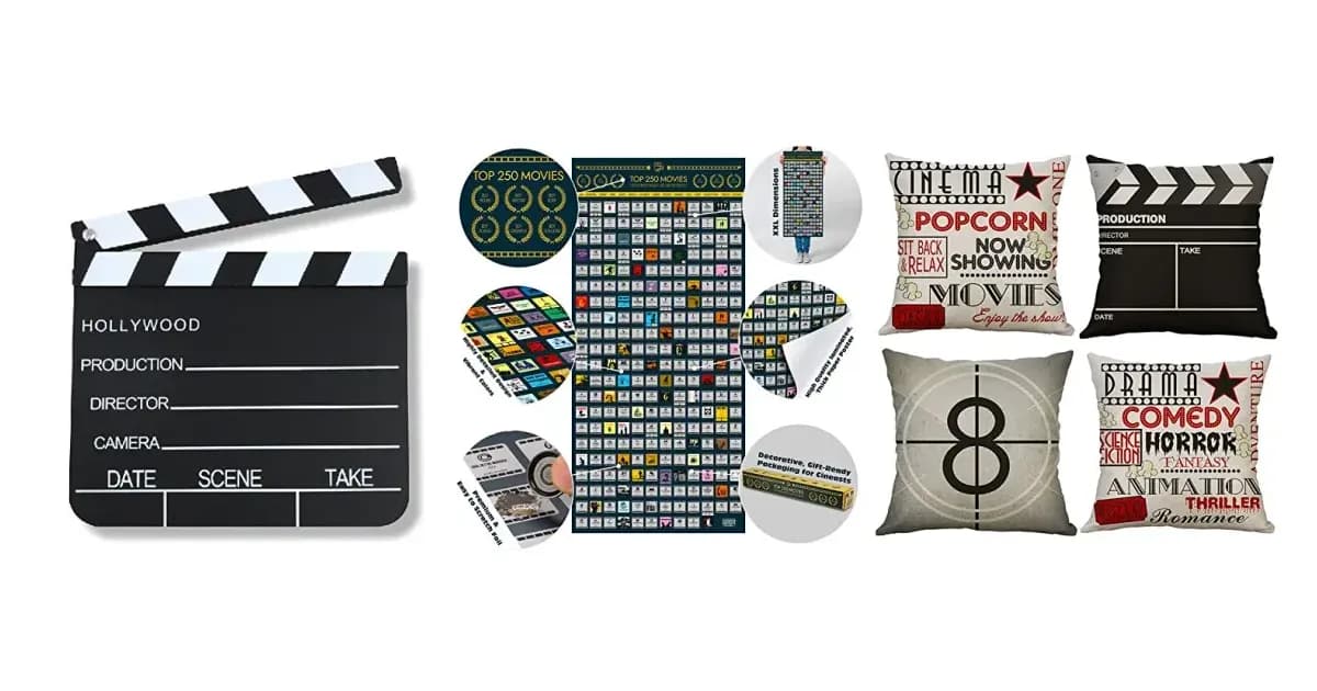 Image that represents the product page Gifts for Movie Lovers inside the category hobbies.