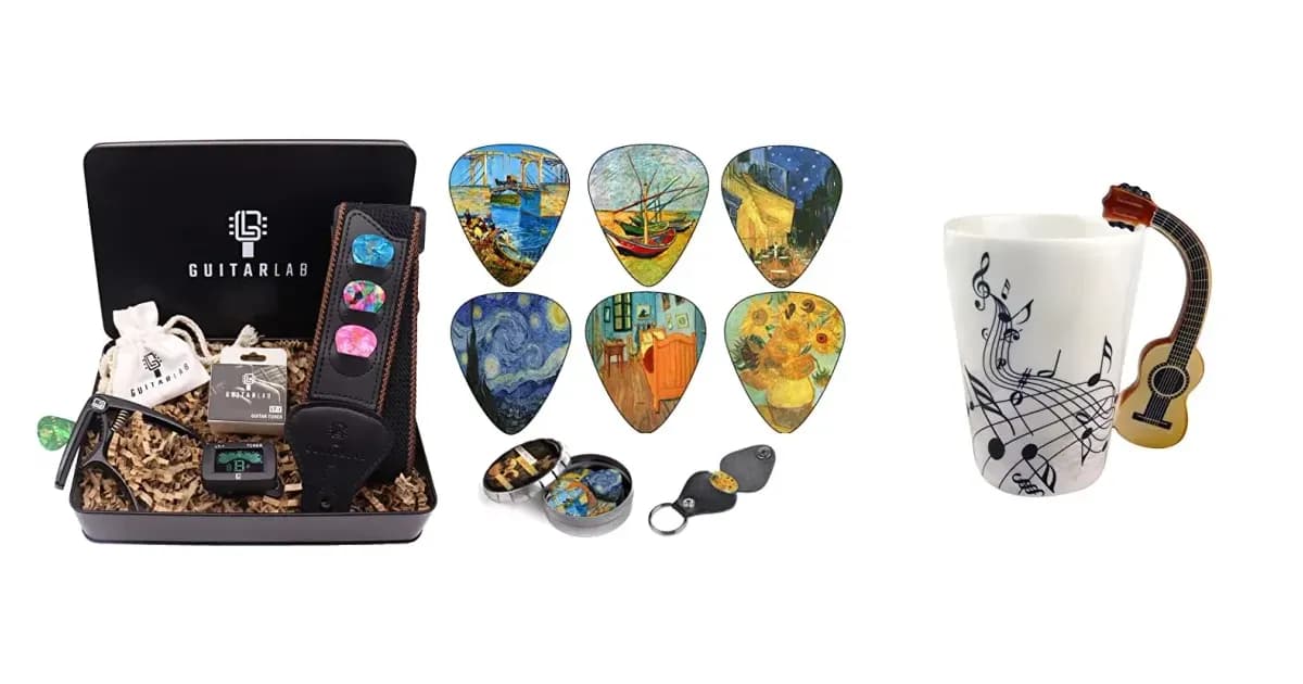 Image that represents the product page Gifts for Guitarists inside the category professions.