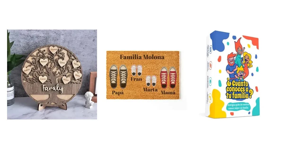 Image qui représente la page du produit Cadeaux Pour La Famille à l'intérieur de la catégorie famille.