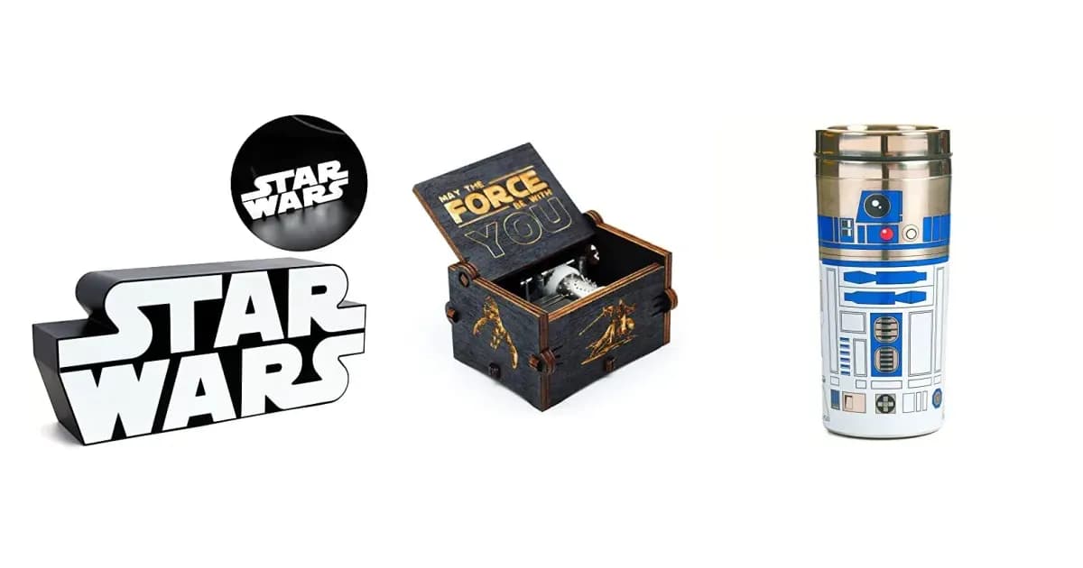 Image qui représente la page du produit Cadeaux Star Wars à l'intérieur de la catégorie divertissement.