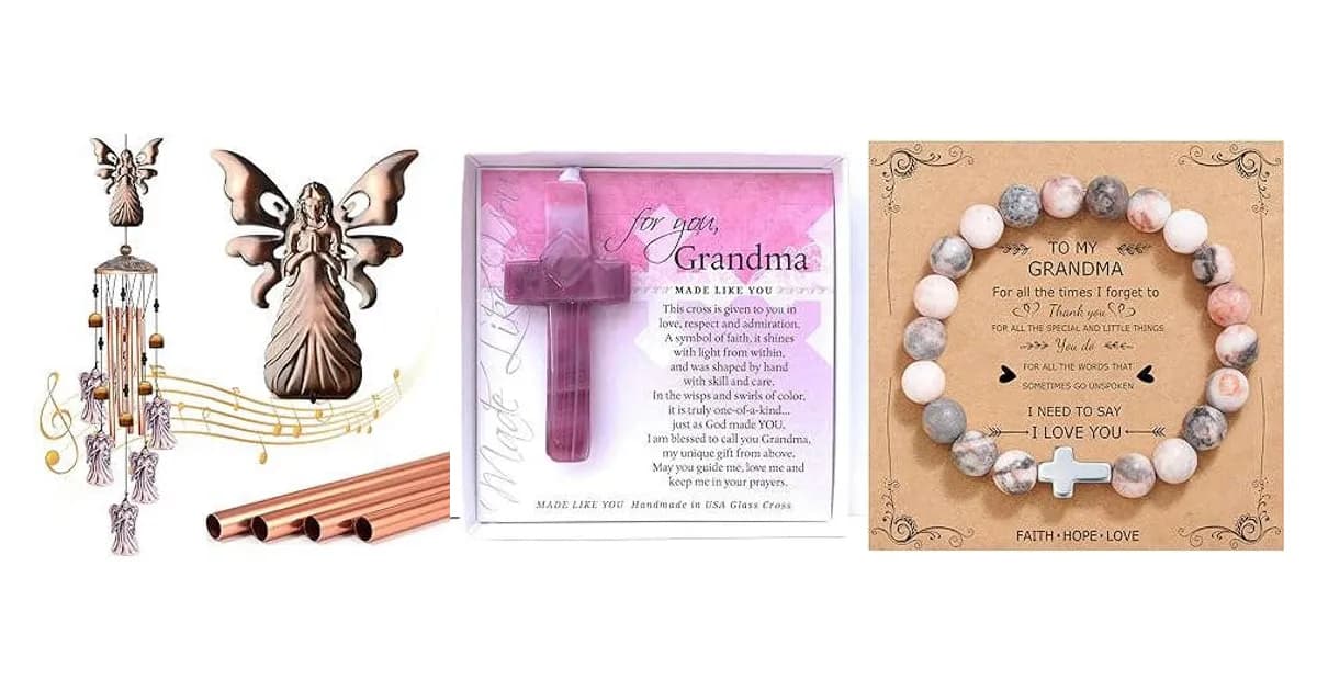 Image that represents the product page Religious Gifts For Grandma inside the category celebrations.