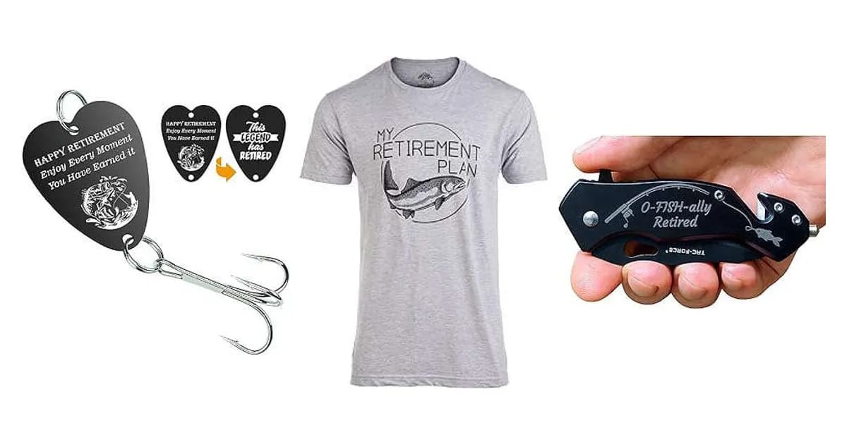 Image that represents the product page Retirement Fishing Gifts inside the category hobbies.
