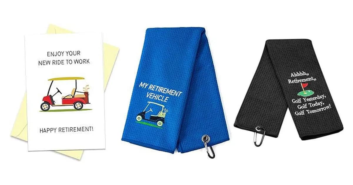 Image that represents the product page Retirement Gifts For Golfers inside the category hobbies.
